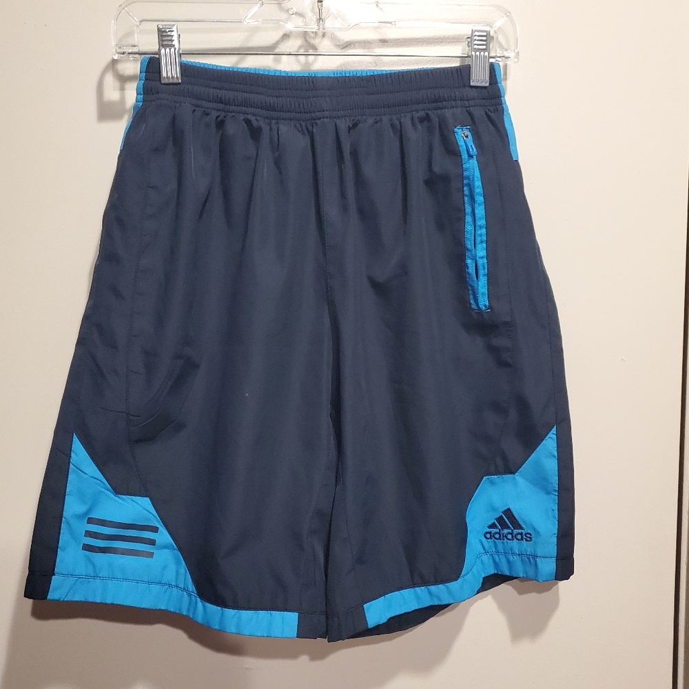 Adidas Men's Blue Athletic Shorts Large